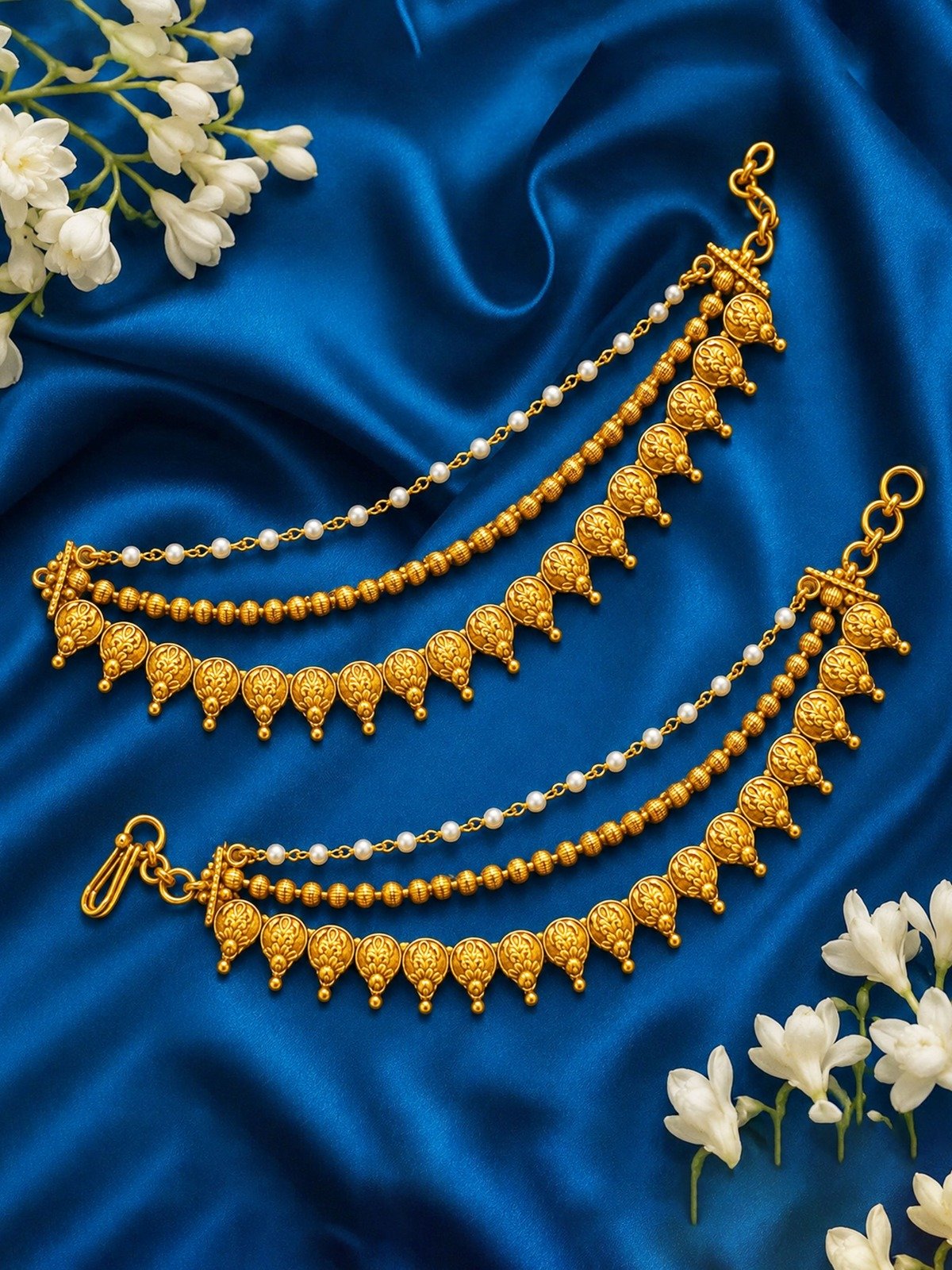 CZ Matte Finish Kada Bangles D499652D