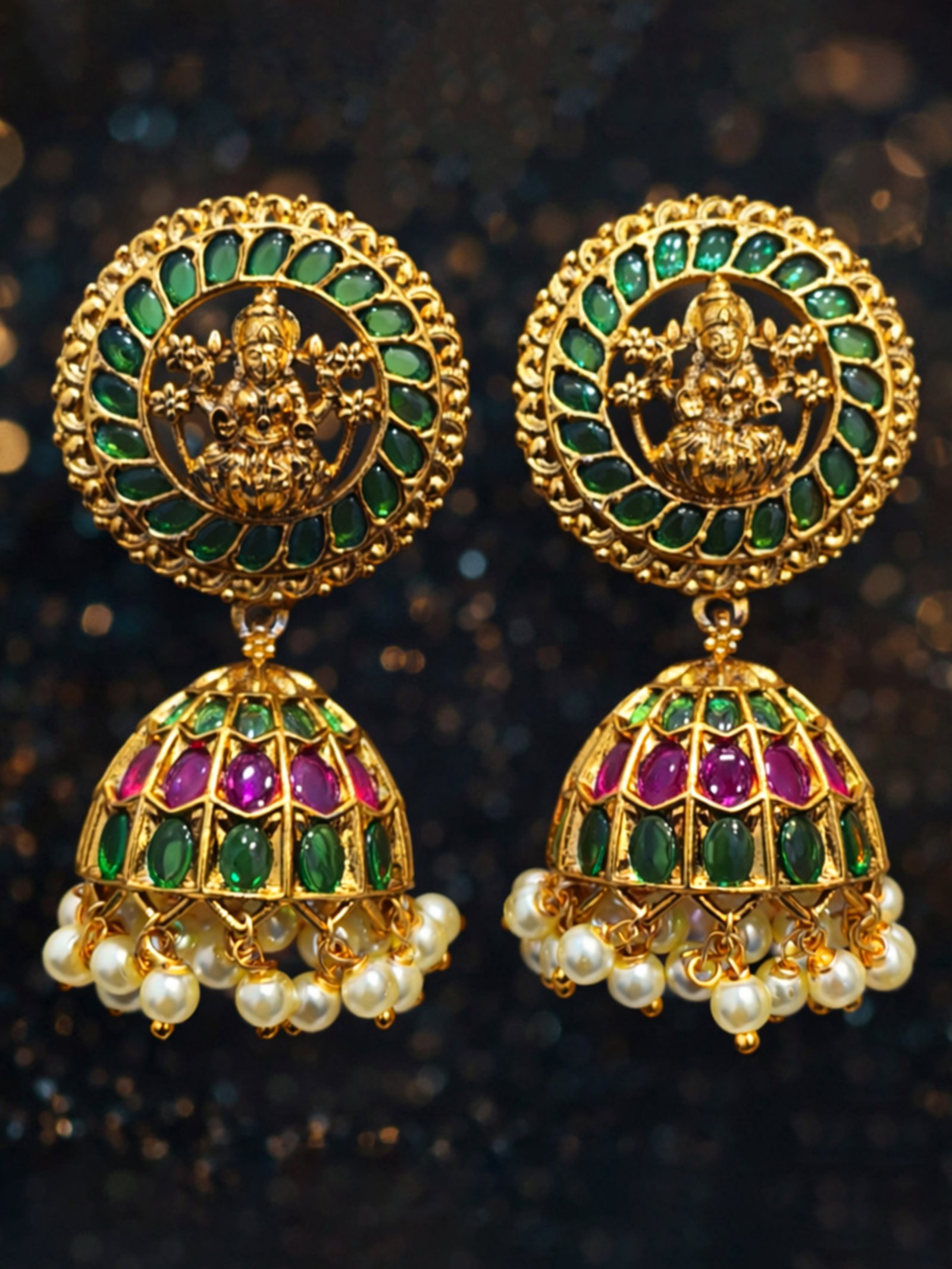 CZ Matte Finish Kada Bangles D499652D