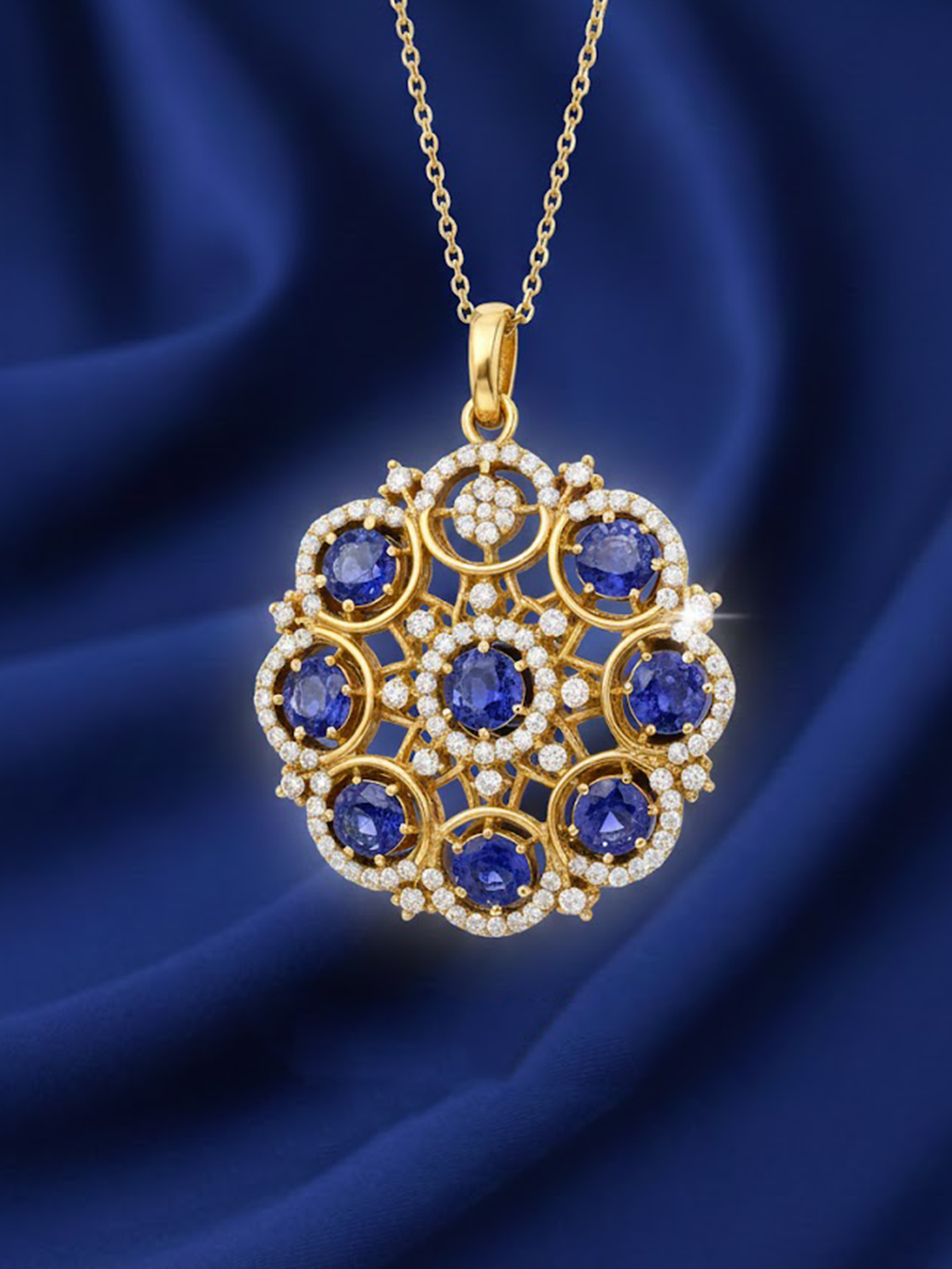 CZ Matte Finish Kada Bangles D499652D