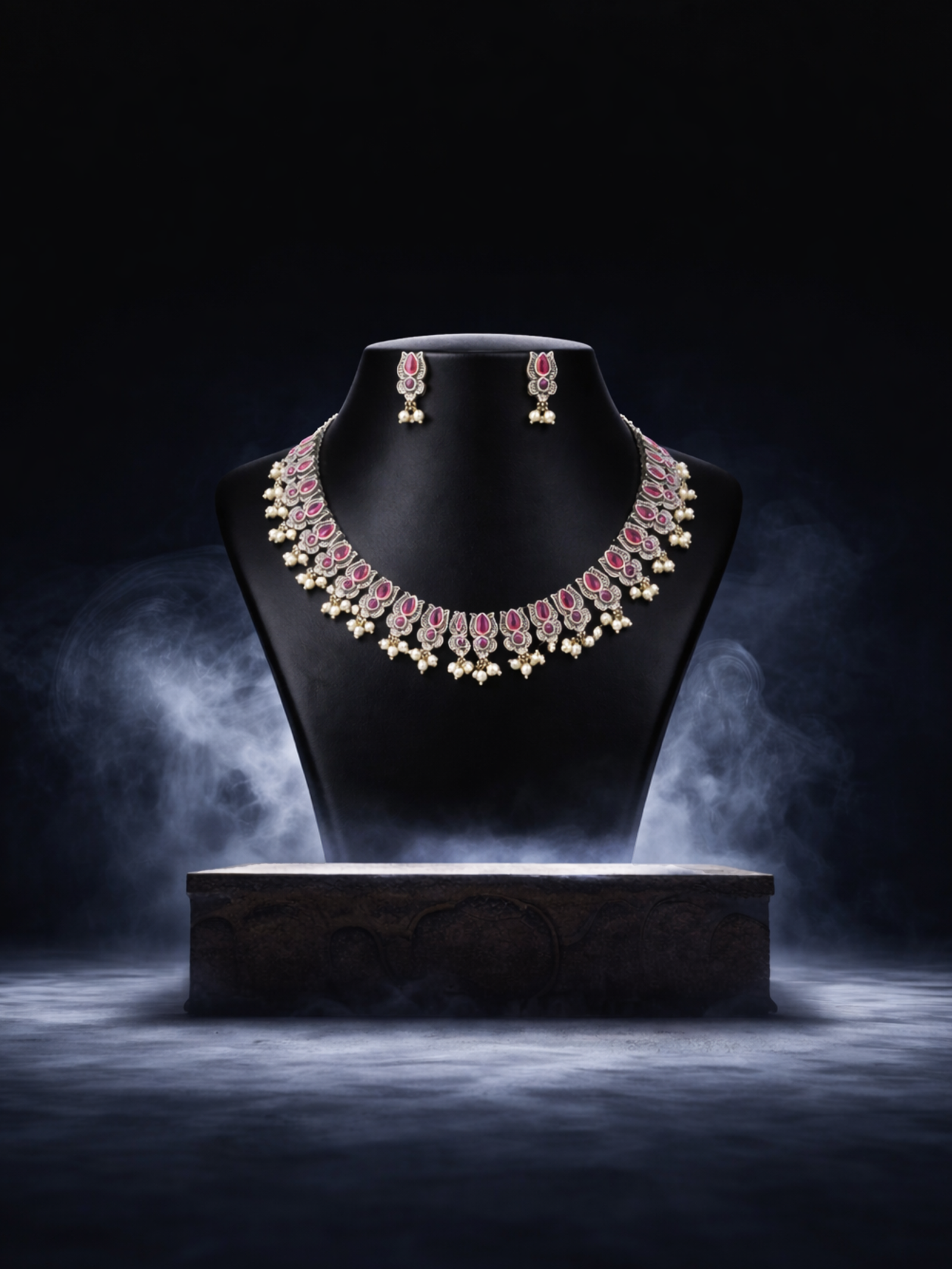 CZ Matte Finish Kada Bangles D499652D