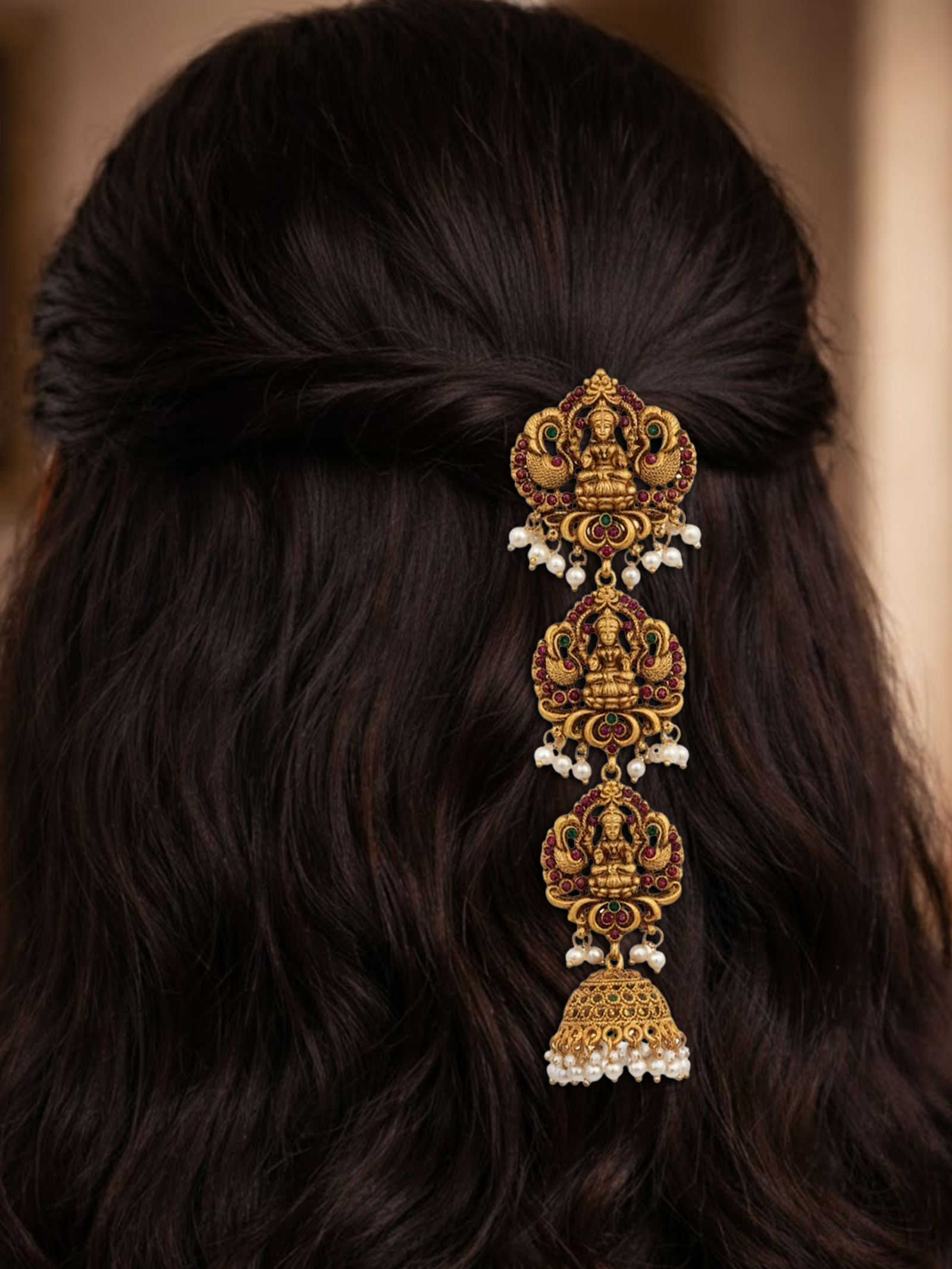 CZ Matte Finish Kada Bangles D499652D