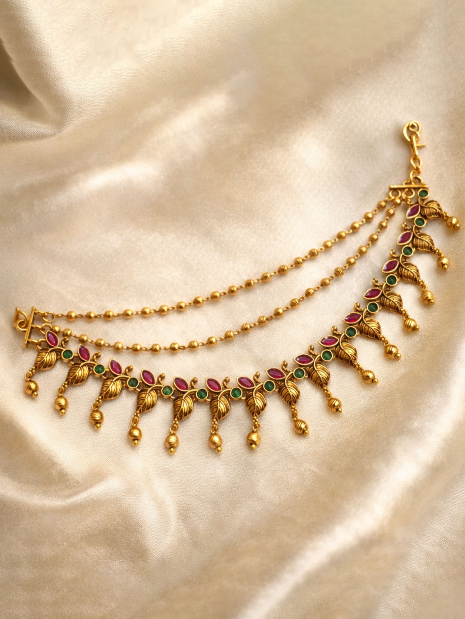 CZ Matte Finish Kada Bangles D499652D